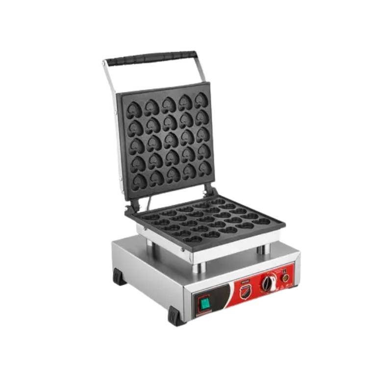 Işıkgaz Silverinox B20 Elektrikli Tekli Kaplı Kapaklı Bubble Waffle Makinesi